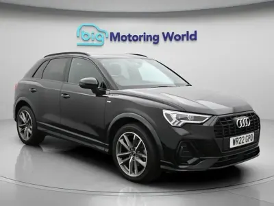 Used Audi Q3 Black Edition 150 HP (110 kW) 2022 Black SUV