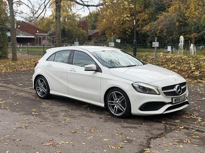 White Used 2018 Mercedes A180 AMG Line Premium Hatchback | £10,595 (Fair price)
