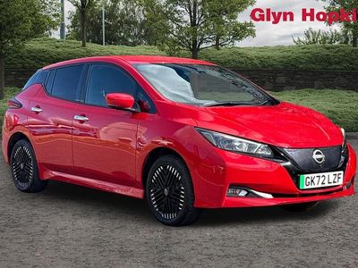 Used Nissan Leaf N-Connecta 160 kW (218 HP) 2022 Red Hatchback