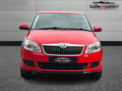 Used Skoda Fabia SE 86 HP (63 kW) 2013 Red Hatchback