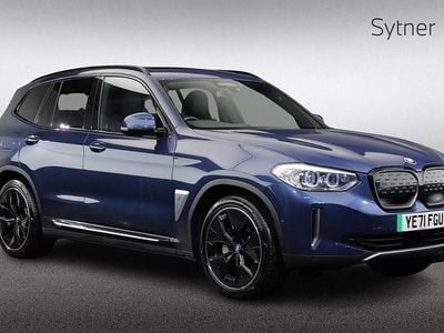 Blue Used 2021 BMW iX3 Shadowline SUV | £24,000 (Fair price)