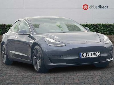Grey Used 2020 Tesla Model 3 Long Range AWD Sedan | £17,298 (Fair price)
