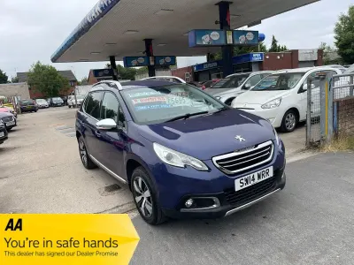 Used Peugeot 2008 Allure 120 HP (88 kW) 2014 Blue SUV