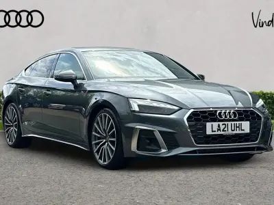 Used Audi A5 Sportback S-Line 200 HP (147 kW) 2021 Grey Hatchback