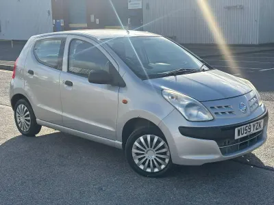 Used Nissan Pixo Visia 68 HP (50 kW) 2009 Silver Hatchback