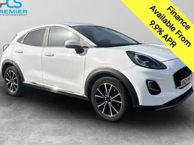 Used Ford Puma Titanium 125 HP (91 kW) 2024 Frozen white (premium paint) SUV