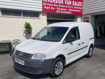 Used VW Caddy 104 HP (76 kW) 2009 White MPV