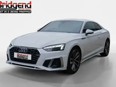 Used Audi A5 S-Line 163 HP (119 kW) 2020 White Coupe
