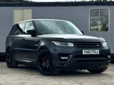 Używany Land Rover Range Rover Sport Autobiography Dynamic 306 KM (225 kW) 2017 Czarny SUV