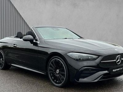 Obsidian black metallic Used 2025 Mercedes CLE200 Edition Cabriolet | £51,380