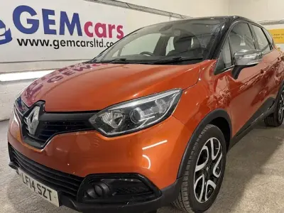 Used Renault Captur Dynamique 90 HP (66 kW) 2014 Orange SUV