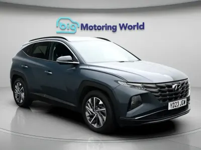 Begagnad Hyundai Tucson Premium 150 HK (110 kW) 2023 Blå SUV