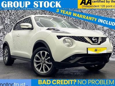 Used Nissan Juke Tekna 117 HP (86 kW) 2019 White SUV