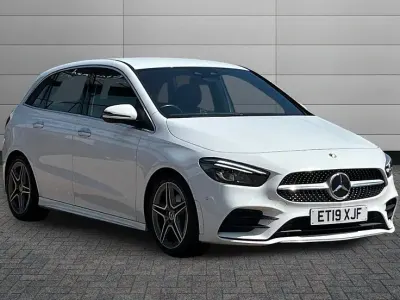 Used Mercedes B200 AMG Line Premium 163 HP (119 kW) 2019 White Hatchback