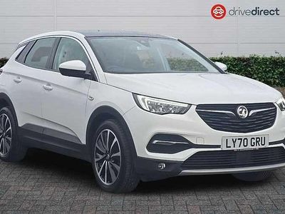 Used Vauxhall Grandland X Elite 131 HP (96 kW) 2021 White SUV
