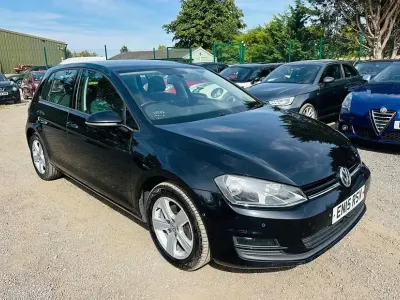 Used VW Golf VII Match 110 HP (80 kW) 2015 Black Hatchback