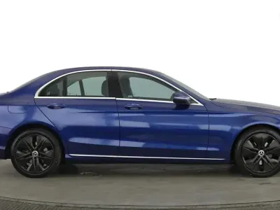 Used Mercedes C200 Premium 2020 Blue Sedan