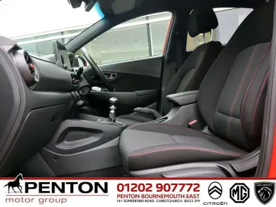 Used Hyundai Kona N Line 120 HP (88 kW) 2022 Red SUV