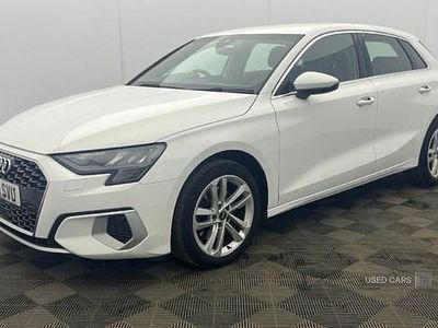 Used Audi A3 Sport 110 HP (80 kW) 2021 White Sedan
