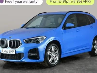 Used BMW X1 M Sport 192 HP (141 kW) 2019 Blue SUV