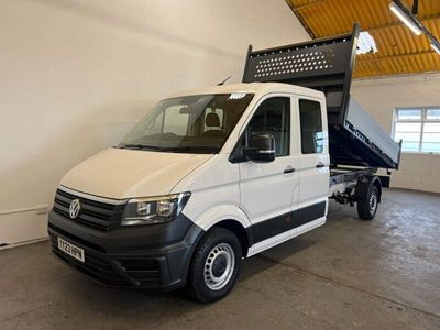 used VW Crafter 2.0 TDI CR35 Startline Double Cab Tipper FWD LWB Euro 6 (s/s) 4dr (ETG)