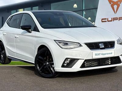 New Seat Ibiza Black Edition 116 HP (85 kW) 2025 White Hatchback