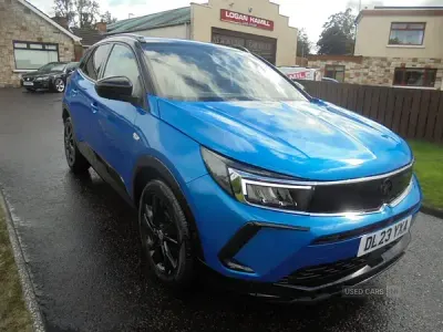 Used Vauxhall Grandland X 130 HP (95 kW) 2023 Blue SUV