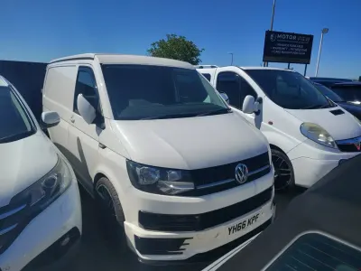Begagnad VW Transporter Startline 2016 Vit Van