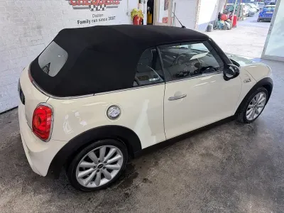 Used Mini Cooper S Cabriolet 2016 White Cabriolet
