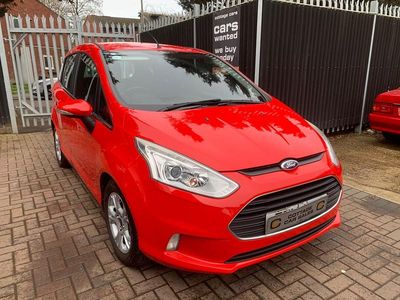 Used Ford B-MAX Zetec 100 HP (73 kW) 2014 Red MPV