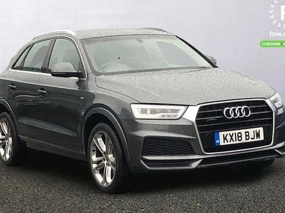 Grey Used 2018 Audi Q3 S-Line SUV | £16,599 (Super price)