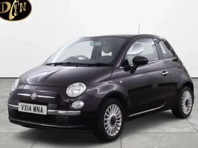 Używany Fiat 500 Lounge 69 KM (50 kW) 2014 Purpurowy Hatchback