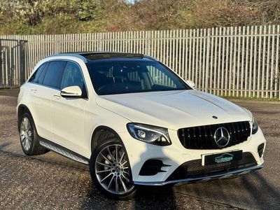 White Used 2017 Mercedes GLC220 AMG line Estate | £15,450 (A bit pricey)