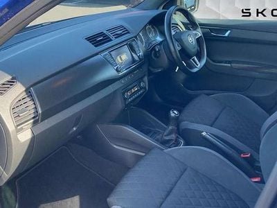 Used Skoda Fabia Monte Carlo 110 HP (80 kW) 2019 Race blue metallic Estate