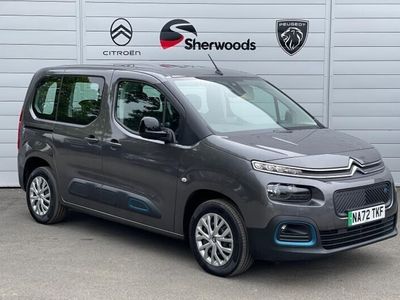 used Citroën e-Berlingo 50KWH FEEL M MPV AUTO 5DR (7.4KW CHARGER) ELECTRIC FROM 2022 FROM GATESHEAD (NE8 4AP) | SPOTICAR