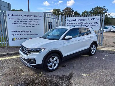 Used VW T-Cross SEL 2022 White SUV