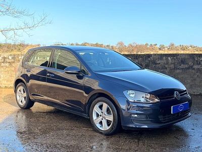 Used VW Golf VII Edition 110 HP (80 kW) 2016 Blue Hatchback