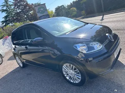 Used VW up! move up! 60 HP (44 kW) 2018 Black Hatchback