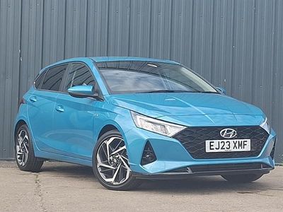 Turquoise Used 2023 Hyundai i20 Premium Hatchback | £16,998 (Fair price)