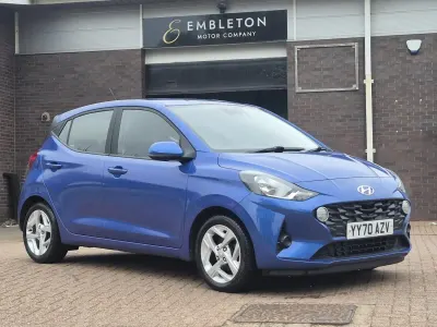 Begagnad Hyundai i10 SE 67 HK (49 kW) 2020 Blå Halvkombi