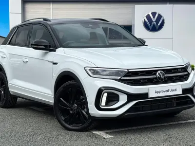 Used VW T-Roc Cabriolet Black Edition 150 HP (110 kW) 2026 White SUV