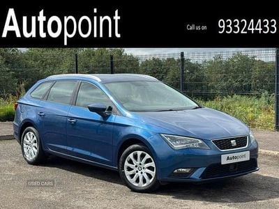 Blue Used 2014 Seat Leon SE Estate | £4,490 (Expensive)