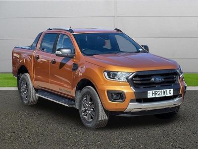 Used Ford Ranger Wildtrack 2021 Orange Pickup