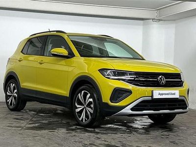 Used VW T-Cross Match 95 HP (69 kW) 2025 Yellow SUV