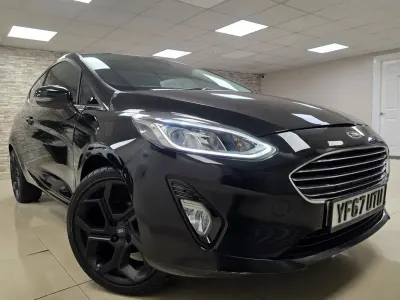 Used Ford Fiesta Zetec 2017 Black Hatchback