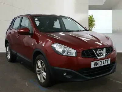Used Nissan Qashqai Acenta 110 HP (80 kW) 2013 Red SUV