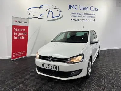 Used VW Polo Match 60 HP (44 kW) 2012 White Hatchback