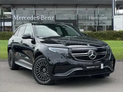 Used Mercedes EQC400 AMG Line Premium 300 kW (408 HP) 2023 Black SUV