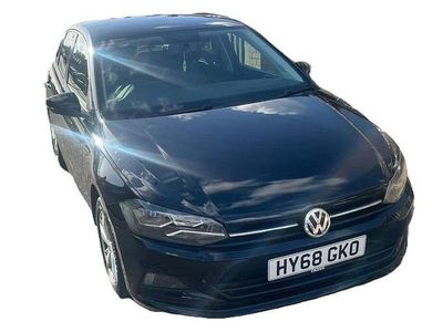 Used VW Polo SE 95 HP (69 kW) 2018 Black Hatchback