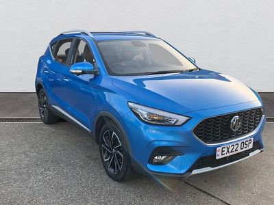 Used MG ZS Exclusive 105 HP (77 kW) 2022 Blue SUV